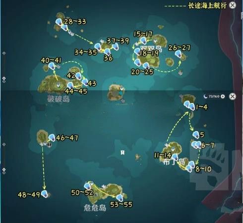 原神海灵芝分布点是哪里？海灵芝分布采集路线图一览