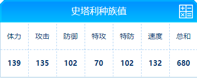 赛尔号 史塔利的种族值与技能解析