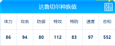 赛尔号 达鲁切尔的种族值与技能解析