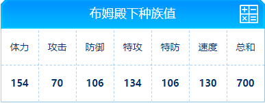 赛尔号 布姆殿下的种族值与技能解析