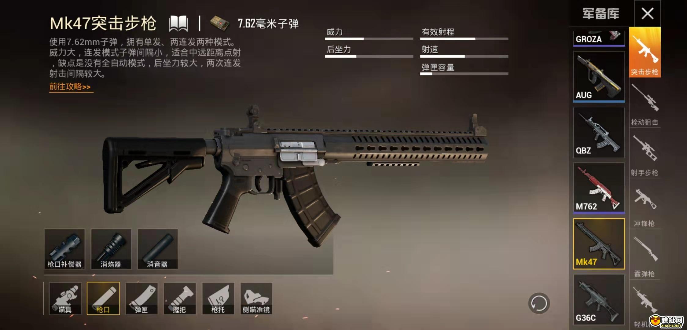 和平精英MK47分析