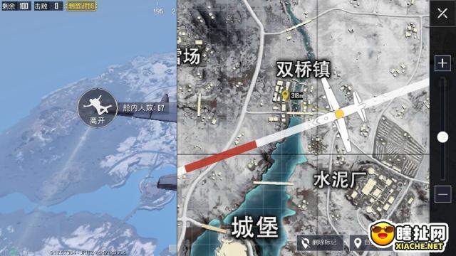 和平精英雪地图双桥镇西镇打法