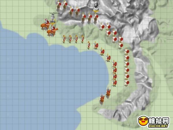 古罗马战役  一款采用回合制复古画风的2D类型的策略战争游戏