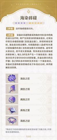 原神2.3版皑尘与雪影新增装备圣遗物介绍