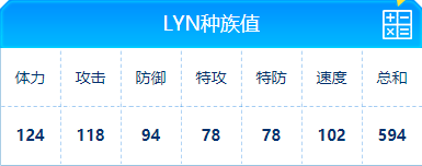 赛尔号 LYN的种族值与技能解析