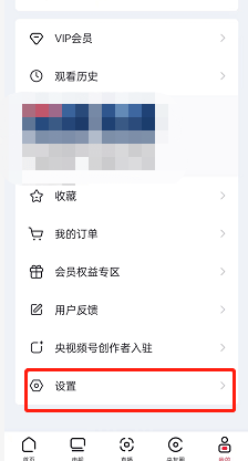 央视频怎么开启网络缓存