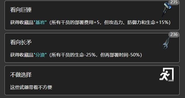 明日方舟传统技术事件能获得什么 水月肉鸽传统技术选项内容